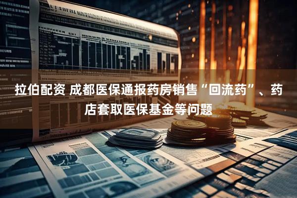 拉伯配资 成都医保通报药房销售“回流药”、药店套取医保基金等问题